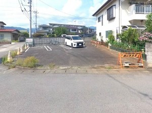 甲府市飯田、土地の画像です