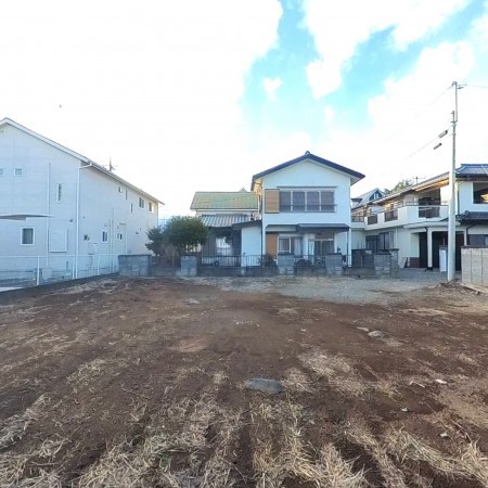 甲府市貢川、土地の画像です