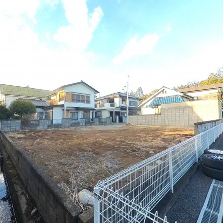 甲府市貢川、土地の画像です