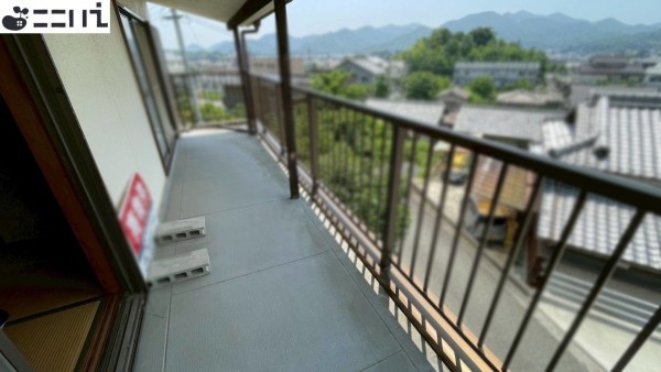 相生市山手、中古一戸建てのバルコニー画像です