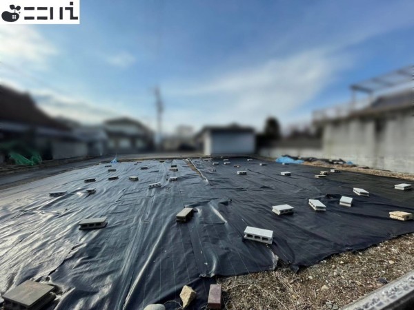 揖保郡太子町福地、土地の前面道路を含む現地写真画像です