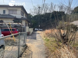 姫路市飾磨区中島、土地の画像です