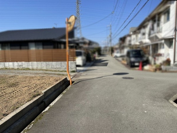 揖保郡太子町鵤、土地の外観画像です