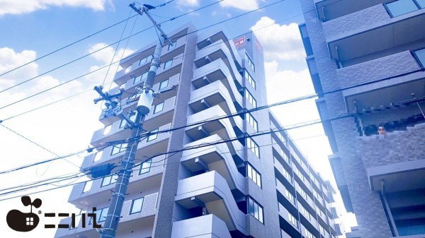姫路市飾磨区恵美酒、マンションの外観画像です