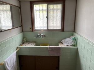 相生市旭、中古一戸建ての洗面画像です