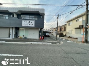 姫路市城東町、収益/事業用物件/店舗付住宅の外観画像です