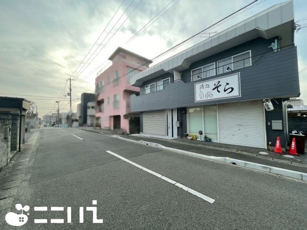 姫路市城東町、収益/事業用物件/店舗付住宅の外観画像です
