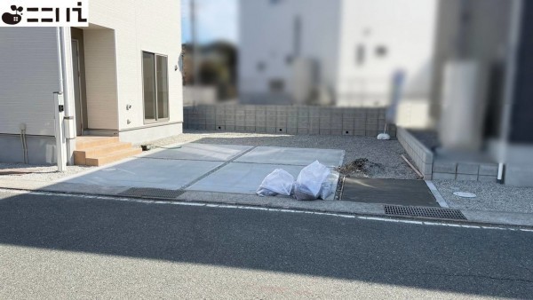 相生市那波野、新築一戸建ての駐車場画像です