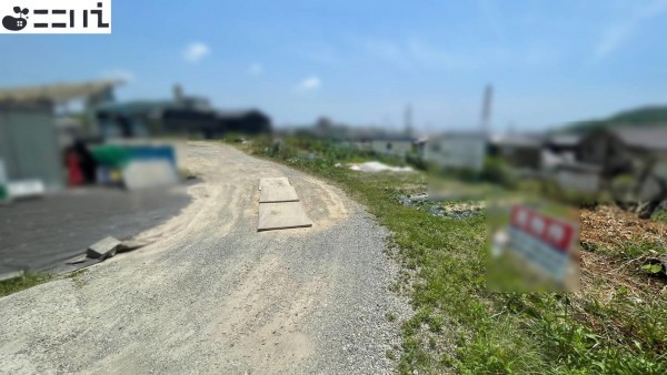 揖保郡太子町佐用岡、土地の外観画像です