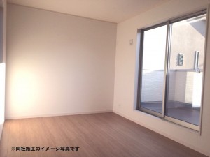 姫路市勝原区朝日谷、新築一戸建ての寝室画像です