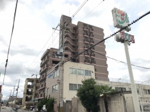 姫路市飾磨区清水、マンションの外観画像です
