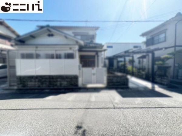 たつの市揖保川町神戸北山、土地の前面道路を含む現地写真画像です