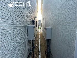 姫路市飾磨区下野田、新築一戸建ての外観画像です