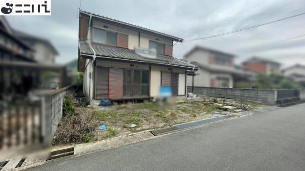 揖保郡太子町原、土地の前面道路を含む現地写真画像です