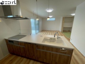 たつの市誉田町福田、新築一戸建てのキッチン画像です