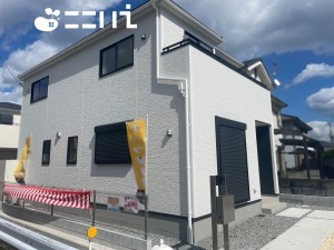 姫路市大津区長松、新築一戸建ての外観画像です