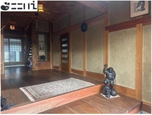 たつの市神岡町沢田、中古一戸建ての玄関画像です