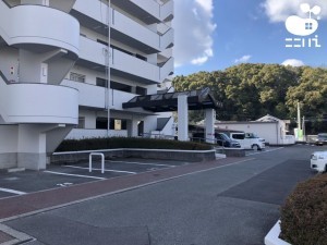 姫路市西今宿、マンションの駐車場画像です