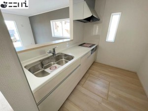 たつの市御津町苅屋、新築一戸建てのキッチン画像です