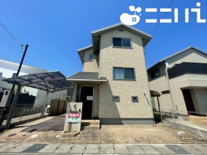 姫路市飾磨区中浜町、中古一戸建ての外観画像です