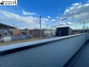 たつの市誉田町福田、新築一戸建てのバルコニー画像です