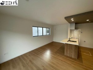 たつの市誉田町福田、新築一戸建ての居間画像です