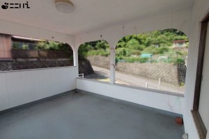 相生市緑ケ丘、中古一戸建てのバルコニー画像です