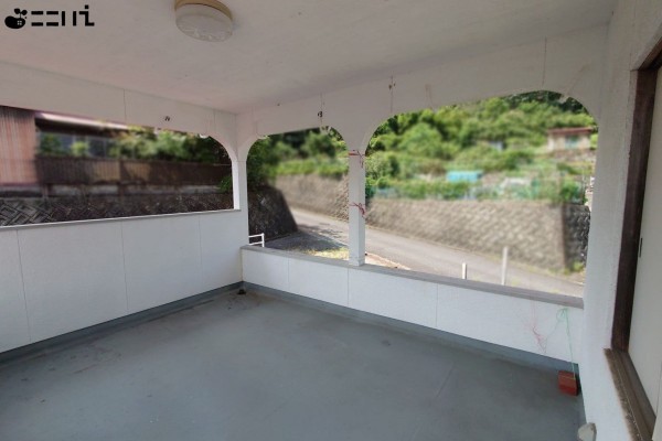 相生市緑ケ丘、中古一戸建てのバルコニー画像です