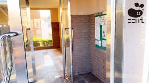 姫路市東今宿、マンションのエントランス画像です