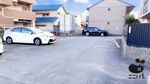 姫路市東今宿、マンションの駐車場画像です