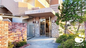 姫路市東今宿、マンションのエントランス画像です