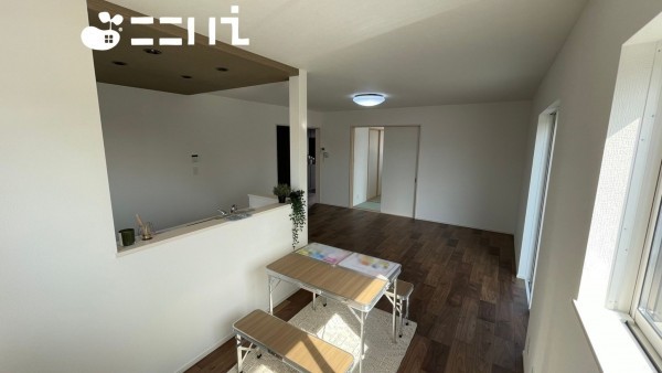 姫路市網干区高田、新築一戸建ての居間画像です
