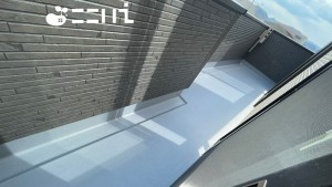 姫路市網干区高田、新築一戸建てのバルコニー画像です