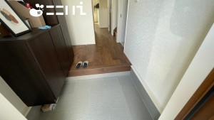 姫路市網干区高田、新築一戸建ての玄関画像です
