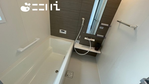姫路市網干区高田、新築一戸建ての風呂画像です