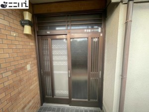 たつの市揖保川町片島、中古一戸建ての玄関画像です