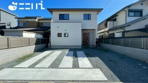 姫路市飾磨区付城、新築一戸建ての外観画像です