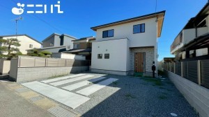 姫路市飾磨区付城、新築一戸建ての外観画像です