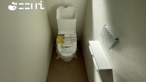 姫路市飾磨区付城、新築一戸建てのトイレ画像です