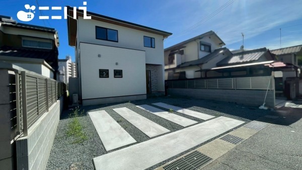 姫路市飾磨区付城、新築一戸建ての外観画像です