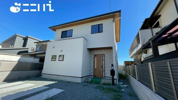姫路市飾磨区付城、新築一戸建ての外観画像です