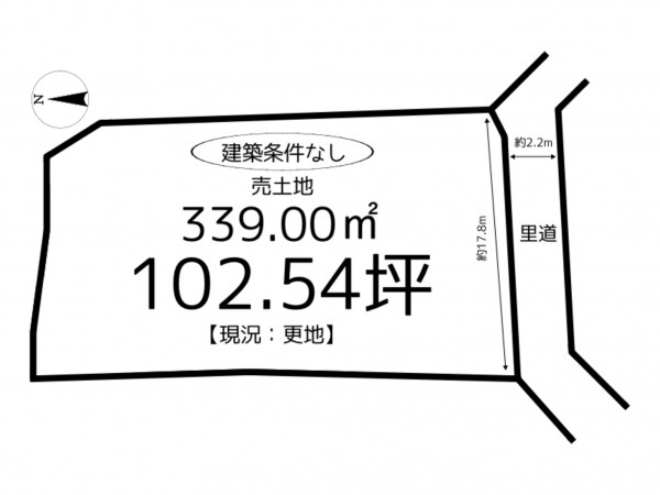 相生市垣内町、中古一戸建ての間取り画像です