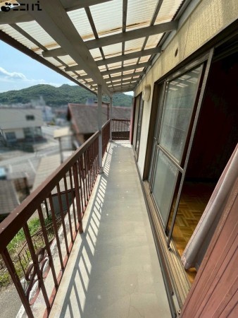 相生市垣内町、中古一戸建てのバルコニー画像です