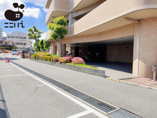 姫路市東今宿、マンションの駐車場画像です