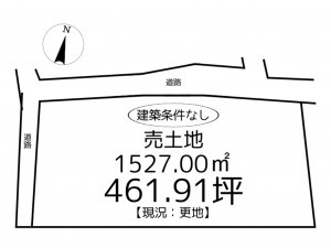 たつの市新宮町中野庄、土地の間取り画像です