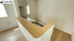 たつの市揖保川町正條、新築一戸建てのキッチン画像です