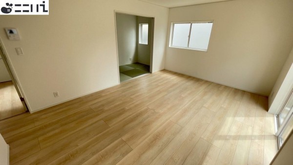 たつの市揖保川町正條、新築一戸建ての居間画像です