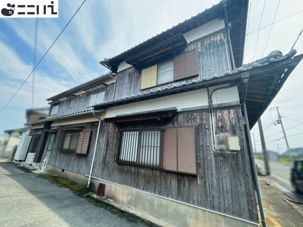 たつの市御津町黒崎、土地の前面道路を含む現地写真画像です
