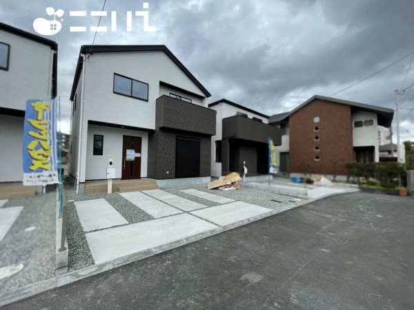 姫路市広畑区才、新築一戸建ての外観画像です