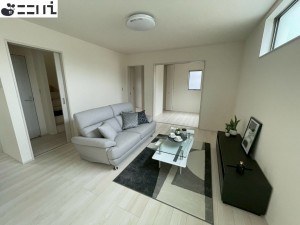 たつの市龍野町末政、新築一戸建ての居間画像です